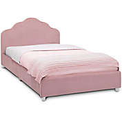 Delta Children Upholstered Twin Bed in Rose Pink