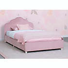 Alternate image 3 for Delta Children Upholstered Twin Bed in Rose Pink