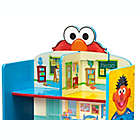 Alternate image 6 for Delta Children Sesame Street Wooden Playhouse 4-Shelf Bookcase