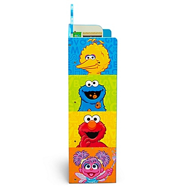 Delta Children Sesame Street Wooden Playhouse 4-Shelf Bookcase. View a larger version of this product image.