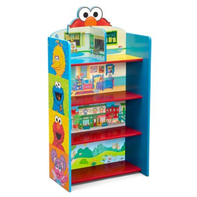 sesame street wood kids storage table and chairs set by delta children