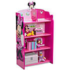 Alternate image 2 for Delta Children&reg; Disney&reg; Minnie Mouse Wooden Playhouse 4-Shelf Bookcase in Pink