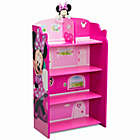 Alternate image 0 for Delta Children&reg; Disney&reg; Minnie Mouse Wooden Playhouse 4-Shelf Bookcase in Pink
