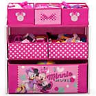 Alternate image 5 for Delta Children Disney&reg; Minnie Mouse 6-Bin Toy Organizer in Pink