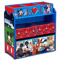 Delta Children® Disney® Mickey Mouse 6-Bin Toy Storage Organizer in Red