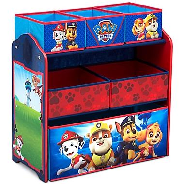 Delta Children Nick Jr.&trade; PAW Patrol 6-Bin Toy Organizer. View a larger version of this product image.