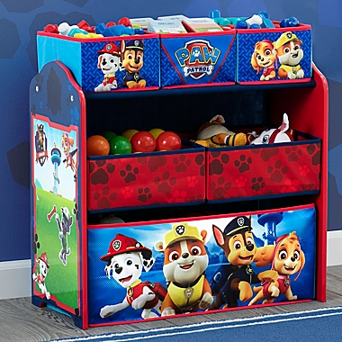 Delta Children Nick Jr.&trade; PAW Patrol 6-Bin Toy Organizer. View a larger version of this product image.