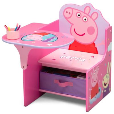 disney minnie mouse chair desk with storage bin