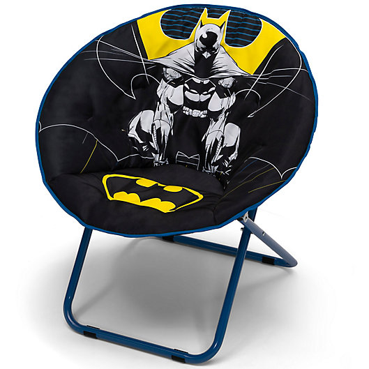 Alternate image 1 for Delta Children Batman Saucer Chair for Kids/Teens/Adults