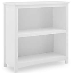 Delta Children Universal 2-Shelf Bookcase in Bianca White
