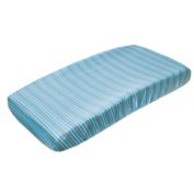 Copper Pearl Milo Reusable Changing Pad Cover in Blue