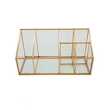 O&amp;O by Olivia &amp; Oliver&trade; 6-Compartment Vanity Organizer in Clear. View a larger version of this product image.