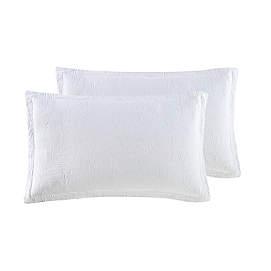 Tommy Bahama&reg; Solid Costa Sera King Pillow Sham in White. View a larger version of this product image.