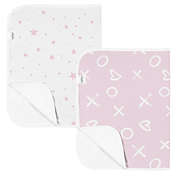 Kushies&reg; 2-Pack Star Changing Pad Liners in Pink