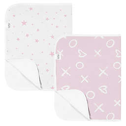 Kushies® 2-Pack Star Changing Pad Liners in Pink