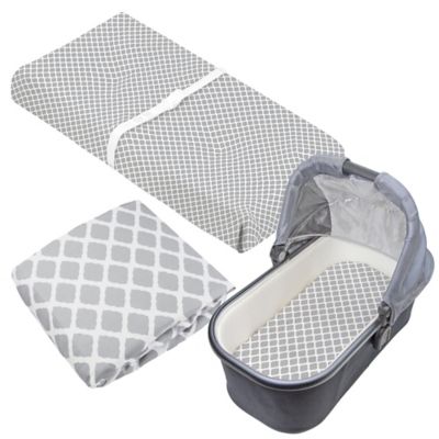 crib sheet and changing pad cover