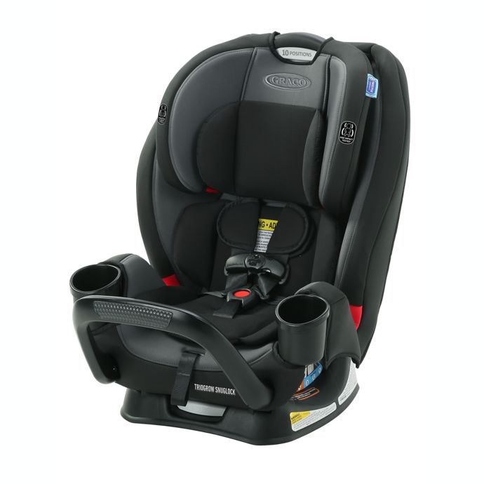 Graco® TrioGrow™ SnugLock® 3in1 Convertible Car Seat in Black Bed