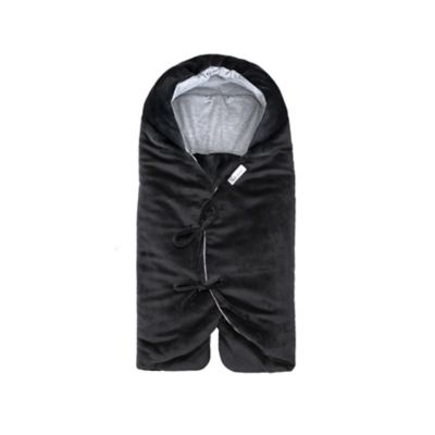 7 A.M.&reg; Enfant Nido Cloud Size 0-6M 3-in-1 Baby Wrap with Micro Fleece Lining in Black Velour