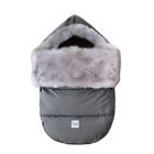 Alternate image 0 for 7 A.M.&reg; Enfant Size 18M-3T PlushPOD Universal Footmuff in Dark Heather Grey