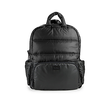 7AM&reg; Enfant Voyage BK718 Unisex Diaper Backpack in Black. View a larger version of this product image.