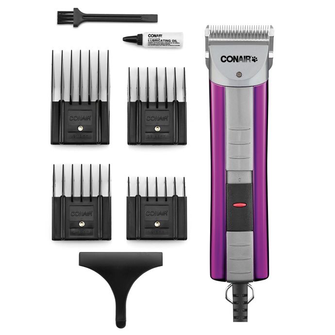 Conair® DynaGroom Corded One Speed Brushless Pet Clipper in Purple