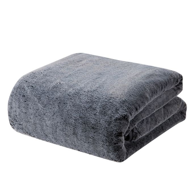 Faux Fur Weighted Blanket | Bed Bath & Beyond