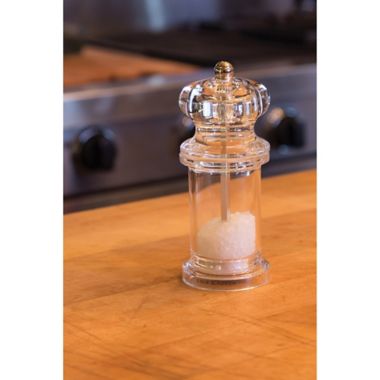 Cole & Mason 505 Clear Acrylic Salt Mill. View a larger version of this product image.