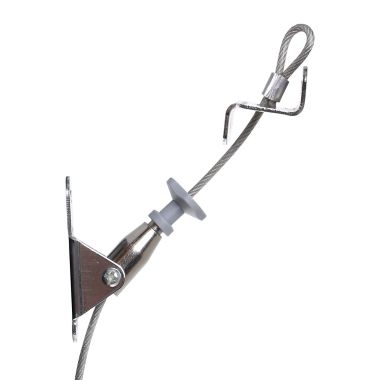 Dreambaby&reg; 2-Pack Hinged Anti-Tip Furniture Anchors in Silver. View a larger version of this product image.