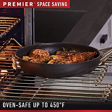 Calphalon&reg; Premier&trade; Space Saving Hard Anodized Nonstick 15-Piece Cookware Set. View a larger version of this product image.