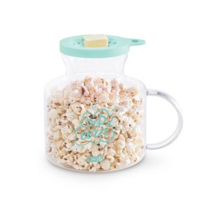 Dash&reg; Microwave Popcorn Popper in Aqua