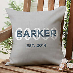 Location Square Outdoor Throw Pillow<br />