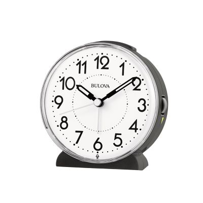 Bulova Oracle Alarm Clock in White