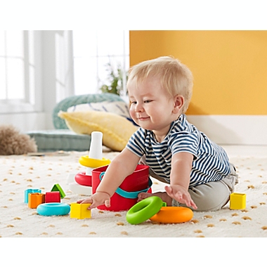 Fisher-Price&reg; Rock-a-Stack&reg; 6-Piece Stacking Toy. View a larger version of this product image.