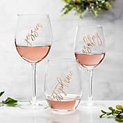Ros&eacute; Wine Glass Collection