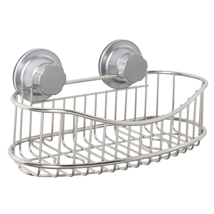 ORG NeverRust® Power Grip Pro™ Stainless Steel Shower Caddy Bed Bath
