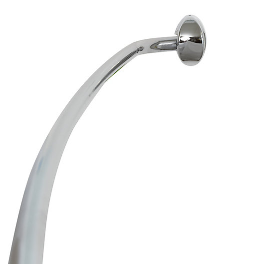 Aluminum Curved Shower Curtain Rod, Can You Use A Curtain Rod As Shower Head