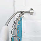 Alternate image 1 for Zenna Home&reg; NeverRust&reg; 72-Inch Aluminum Double Curved Shower Rod