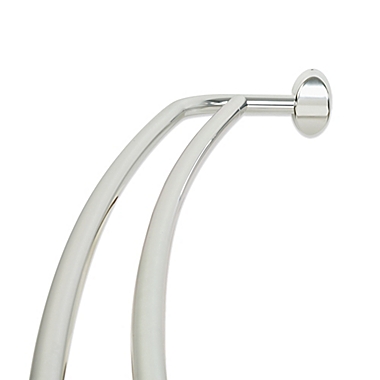 Zenna Home&reg; NeverRust&reg; 72-Inch Aluminum Double Curved Shower Rod. View a larger version of this product image.