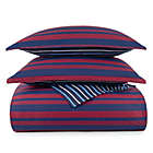 Alternate image 3 for Tommy Hilfiger&reg; Heritage Stripe 2-Piece Reversible Twin Comforter Set in Red