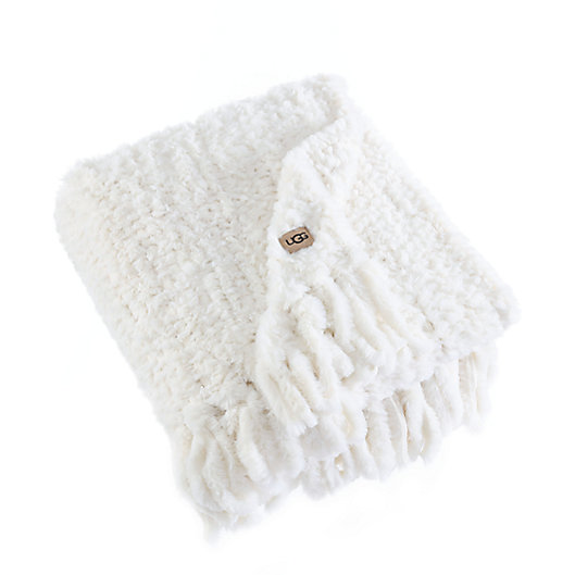 Alternate image 1 for UGG® Meadow Hand-Knitted Throw Blanket