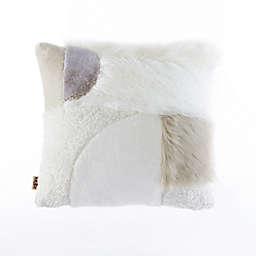 UGG® Snapper Square Throw Pillow in Snow