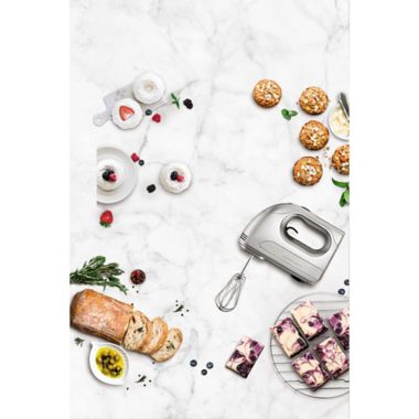 Cuisinart&reg; Power Advantage 7-Speed Hand Mixer with Storage Case in Silver. View a larger version of this product image.