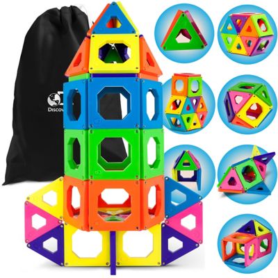 Discovery Kids&trade; 24-Piece Magnetic Tile Set