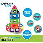 Alternate image 4 for Discovery Kids&trade; 50-Piece Magnetic Tile Set