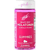 Pink&reg; Beauty Rest 70-Count 10 mg Melatonin Gummies in Natural Mixed Berry Flavor