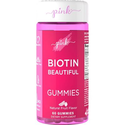Pink&reg; Biotin Beauty 60-Count Gummies in Natural Fruit Flavor