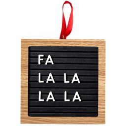 Pearhead® Letterboard Christmas Ornament Set