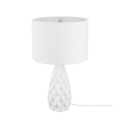 Bed Bath Beyond For Globe Electric Dahl Ceramic Table Lamp In White Accuweather Shop