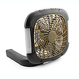 Treva® 10" Portable Battery Powered  Fan with Lights