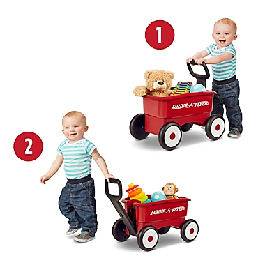 Radio Flyer&reg; My 1st 2-in-1 Wagon&reg; in Red. View a larger version of this product image.
